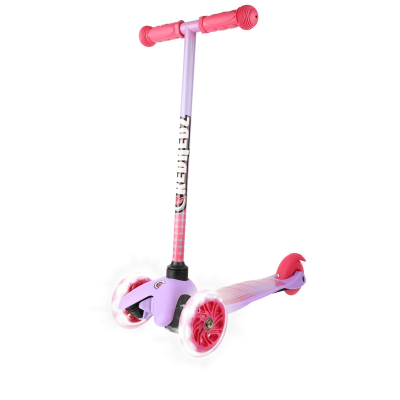 CredHedz 3 Wheel Scooter With Helmet And Protective Gear