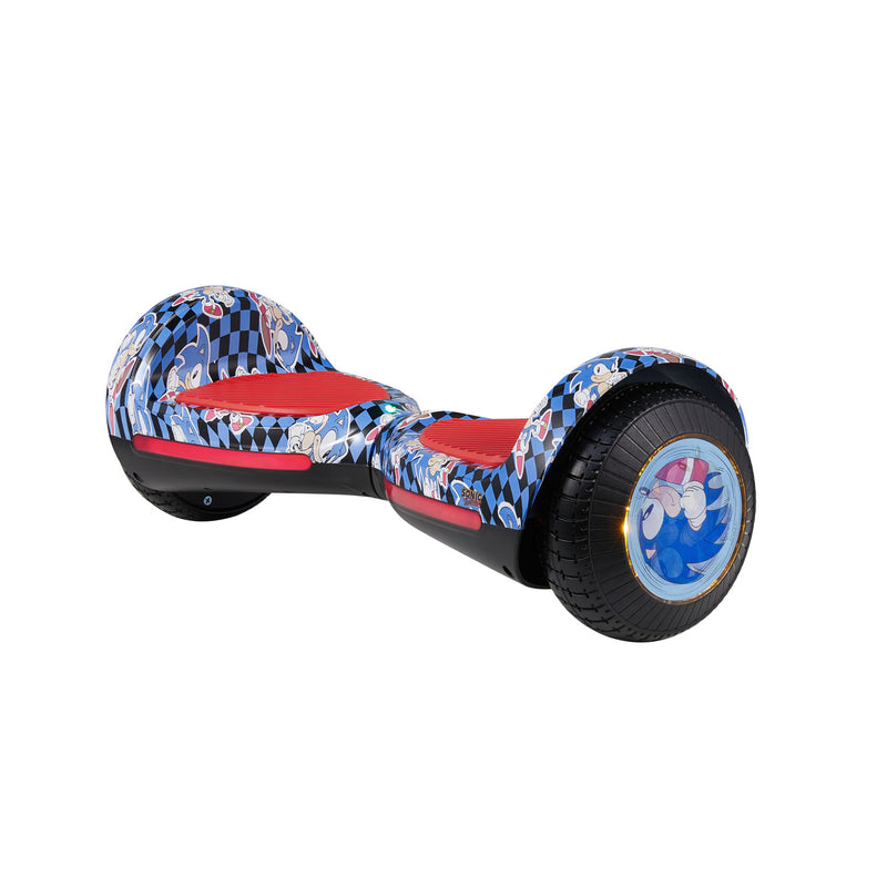 Sonic the Hedgehog Hoverboard with 3D LED Light up Wheels