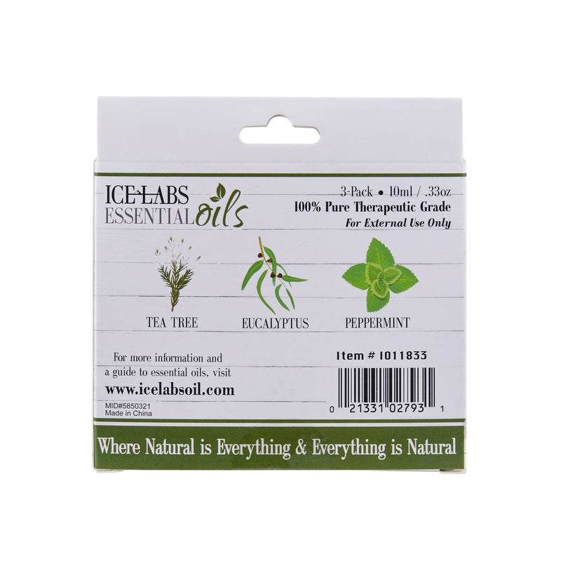 Ice Labs Tea Tree 3 Pack Essential Oil
