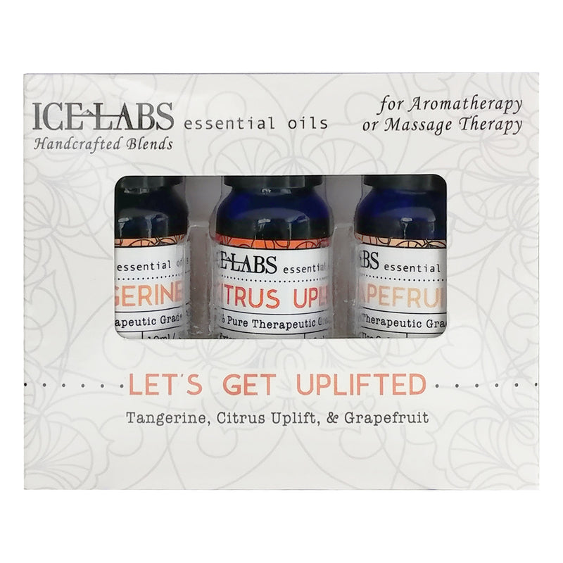 IceLabs Lets Get Uplifted 3 Pack Essential Oils