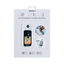 Vivitar Detachable Pocket Camcorder Bundle (Insta360 go comp) - white