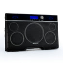 Aiwa Exos-10 Bluetooth Stereo Speaker With Lcd Display & Carry Strap Included, Ideal For Outdoor & Indoor Adventures