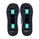 Rollys Sneaker Skates with Retractable Wheels & Reflective Stripes