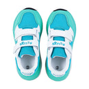 Rollys Sneaker Skates with Retractable Wheels & Reflective Stripes