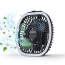 Brookstone Rechargeable Aroma Fan – Mini Portable Fan with Aroma Diffuser for Fresh Air & Cooling Comfort Anywhere