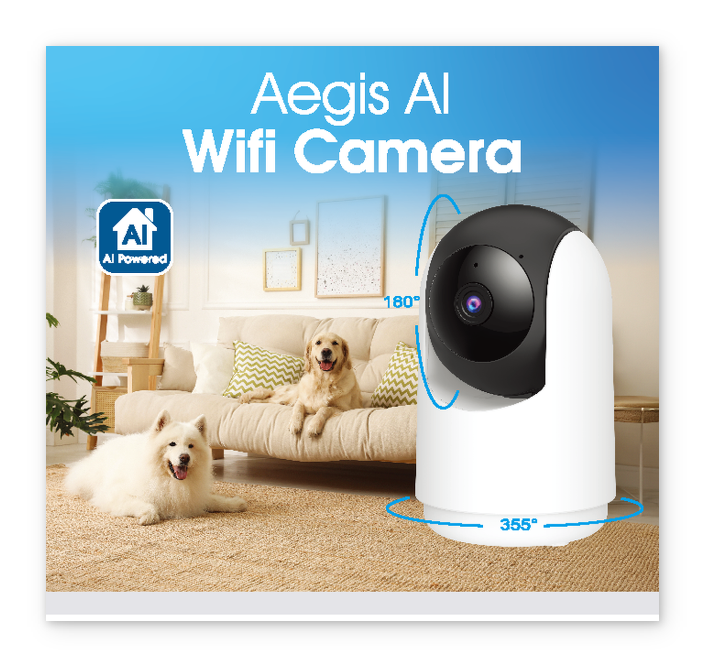 Halo watch PAN AND TILT SECURITY CAMERA