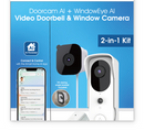 Halo watch  Two-Way Video Doorbell with Smart Chime & Camera Kit