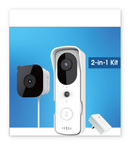 Halo watch  Two-Way Video Doorbell with Smart Chime & Camera Kit