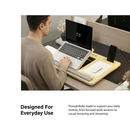 INCIPIO LAP DESK OAK
