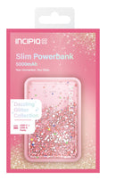 GLITTER 5000MAH PINK POWER BANK