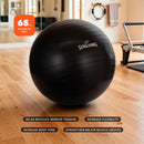 Spalding Gym Ball 65CM Burst Resistant with Pump