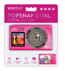 SNAPSHOT DUAL Screen PINK CAMERA