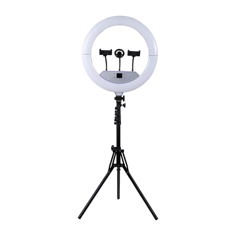 VIVITAR-18” COLOR FOLDABLE RING LIGHT SET