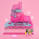 Barbie 2-in-1 Skates with Light Up Wheels (12-2)