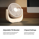Rechargeable Desk Fan