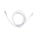 GRIFFIN White 10’ USB-C to USB-C Cable, 240W Fast Charging Cable for Laptops, Tablets & Phones with Durable Braided Design, Premium TPE & PVC Tips