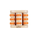 Spalding - Foot Massager, Wood Triple Bar Rolling, Stress Relief & Relaxation for Feet & Arches
