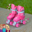 Barbie 2-in-1 Skates with Light Up Wheels (12-2)