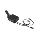 Griffin PowerJolt 45W 4-in-1 Travel Car Charger with Retractable USB-C Cables, Dual USB-C + USB-A Ports, Up to 28" Reach, Fast Charging