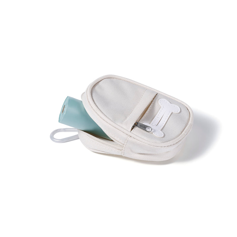 Pet Waste Bag Holder + 15 Bags - dusty rose