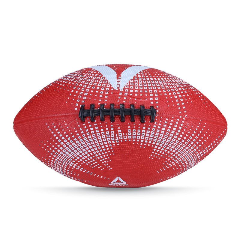 Reebok Delta Sponge Cushion Rubber Var Football set – Delta Football, Dual Action Pump & Mesh Carry Bag – High School & College Play Kit