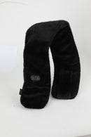 Paris Hilton Luxe Heating & Massage Scarf with 3 custom heat settings and 3 vibration modes