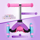Licensed Tilt/Turn Scooter Light Up Wheels - Gabbys Dollhouse