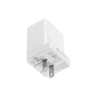 Griffin PowerBlock 20W Wall Charger with Smartwatch Wireless Charging, Dual USB-A & USB-C Ports, 2.5W Smartwatch Charger, Foldable Plug