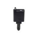 Griffin PowerJolt 45W 4-in-1 Travel Car Charger with Retractable USB-C Cables, Dual USB-C + USB-A Ports, Up to 28" Reach, Fast Charging