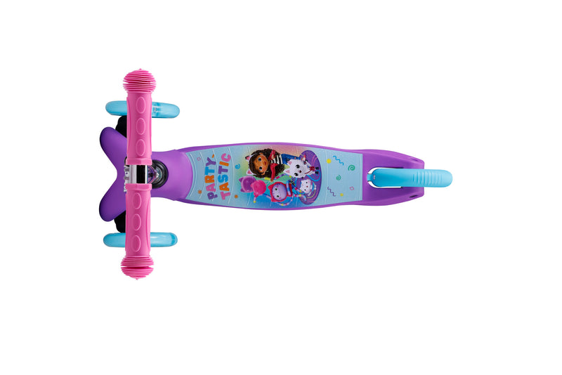 Licensed Tilt/Turn Scooter Light Up Wheels - Gabbys Dollhouse