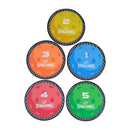 Spalding - Pickleball Court Marker & Shot Spot Set, 17-Piece Training Target Kit, Non-Slip Floor Markers for Footwork, Agility & Drill Training
