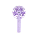 Paris Hilton Handheld Misting Fan with Base – Portable 2-in-1 Personal Cooling for Home, Office & Travel