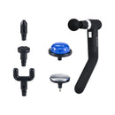 Brookstone Hot/Cold Extended Handle Massager with 6 Heads, Heat & Cold Therapy, 2.5 Hour Runtime & USB-C Charging
