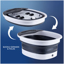 Brookstone-COLLAPSIBLE ELECTRIC FOOTBATH