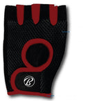 Fitness-Fitness Accessories-Bally Total Fitness-2 Pack RED Mesh Gym Gloves