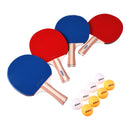 Prince 12 Piece Table Tennis Set (4 Paddles, 8 Balls)
