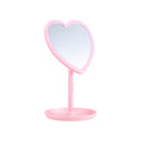 HEARTED LIGHTED MIRROR
