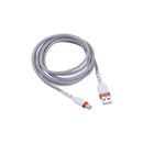 Griffin 6FT Ultra Durable USB-A to USB-C Charge/Sync Cable, Fast Charging, 30,000 Bend Lifespan, Nylon Braided, Black or White