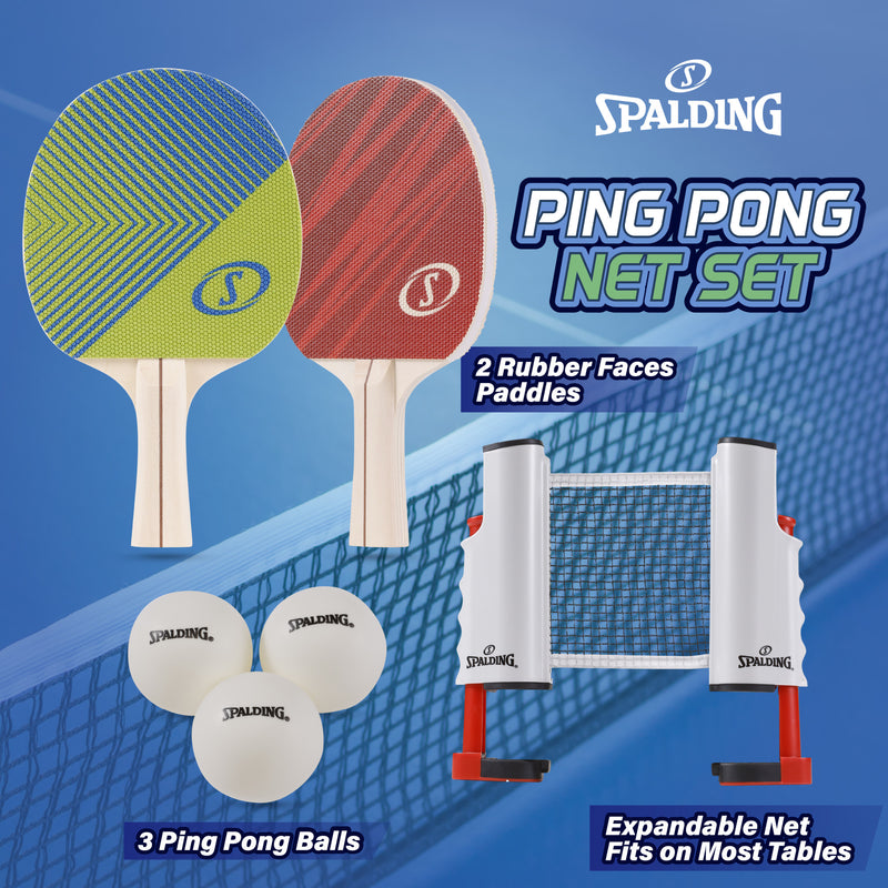 SPALDING-PING PONG NET SET