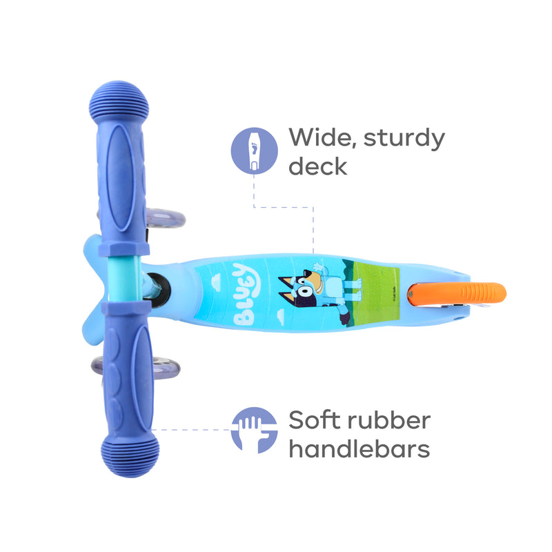 BLUEY Light Up Wheel Tilt and Turn