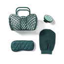 GREEN SPA SET WITH BAG