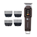 Mens Care-TBLADE-Brookstone-Wood Lithium Rechargeable T-Blade With Lcd Display