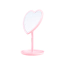 HEARTED LIGHTED MIRROR