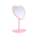 HEARTED LIGHTED MIRROR