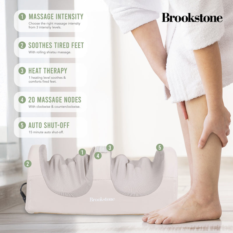 SHIATSU FOOT MASSGAE WITH HEAT