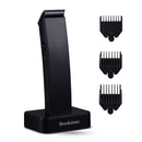 Brookstone Cordless Hair Trimmer - Beard, Hair & Body Grooming, Charging Base, Adjustable