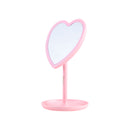 HEARTED LIGHTED MIRROR