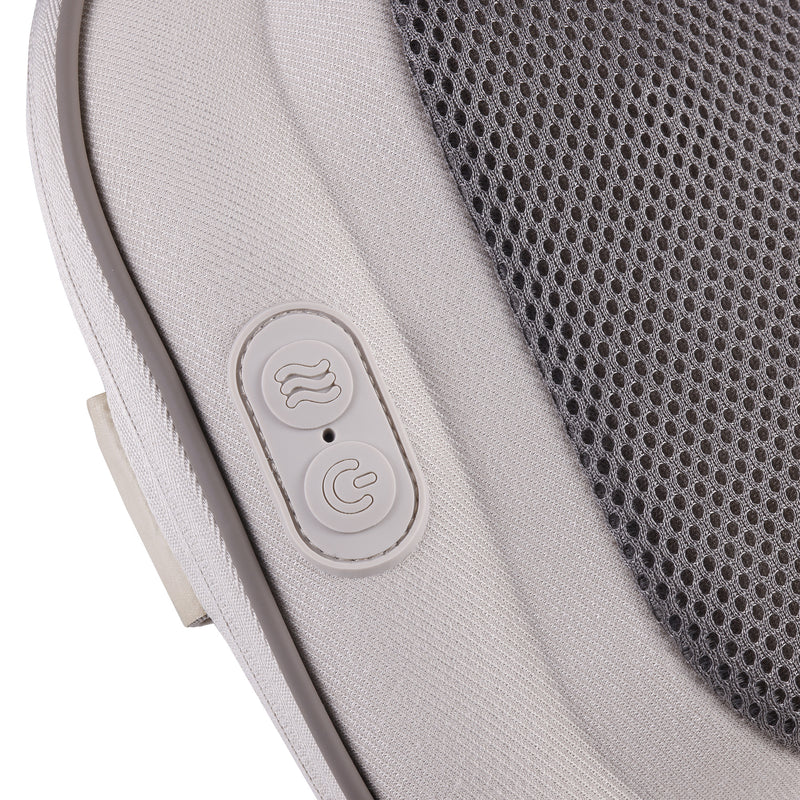 Brookstone-CORDLESS&RECHARGEABLE SHIATSU&HEATING MASSAGE PILLOW