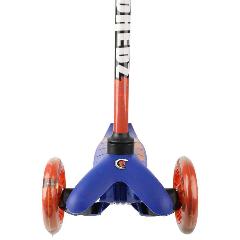 CredHedz 3 Wheel Scooter With Helmet And Protective Gear