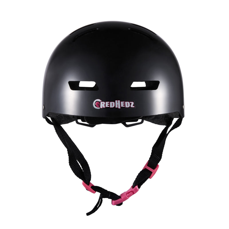 CredHedz Light up 2 Wheel Scooter With Helmet And Protective Gear